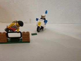 60041 LEGO Complete CITY: Crook Pursuit police with instruction manual No Box