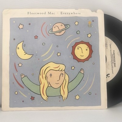 1987 Fleetwood Mac Everywhere Electronic Soft Rock Warner Bros 45 RPM
