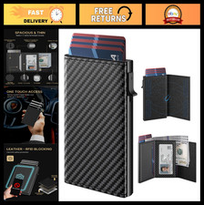 Slim RFID Blocking Wallet - Pop Up Aluminum C...