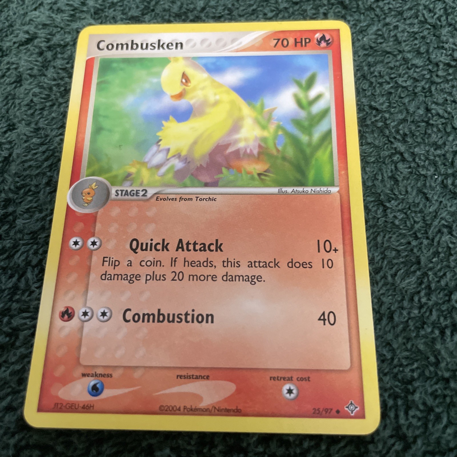 Combusken 25/97 -  EX Dragon -   NM -  Pokemon!