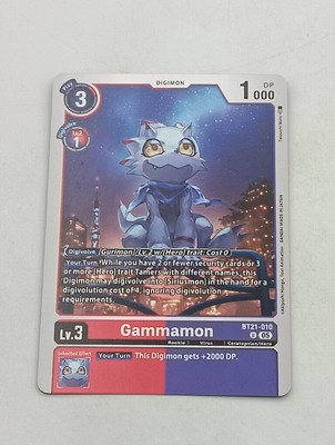 Digimon TCG Einzelkarte Gammamon NM