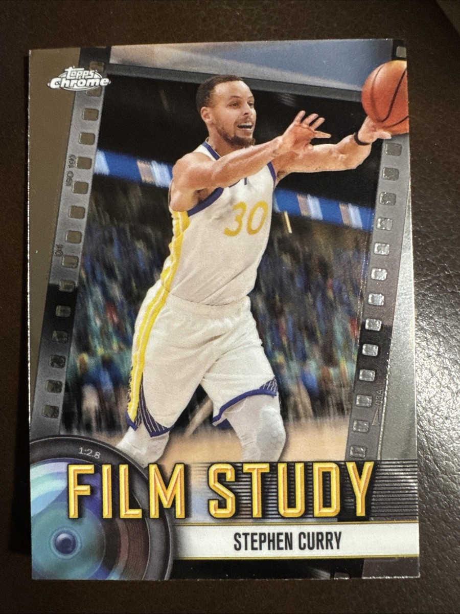 2024-2025 Topps Chrome - Film Study Silver Stephen Curry #FS