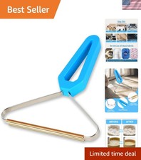 Effortless Lint Shaver  Carpet Scraper - Pet Hair Cleaning Tool for All Fabrics
