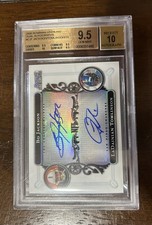 BGS 9.5 2006 Bowman Sterling Bo Jackson LaDainian Tomlinson Dual Auto /20 HOF