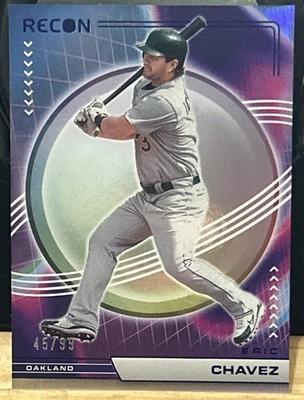 Eric Chavez 2023 Panini Chronicles #6 Recon 45/99 Oakland Athletics