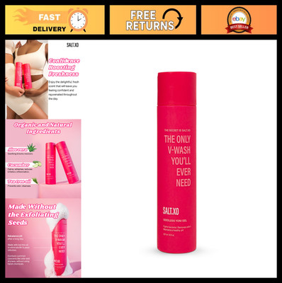 Seedless Yoni Gel Wash - Refreshing Cucumber & Aloe Vera, pH Balanced Intimate C
