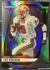 2025 Prizm Draft Picks #193 Eric Dickerson Silver Prizm Los Angeles Rams