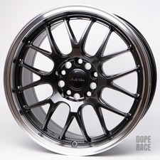 1 Rota Mxr 17x8 35 5x114.3 73 Hub Royal Hyper Black Wheelrim Civic Accord