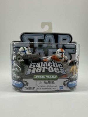 Star Wars Galactic Heroes Republic Commandos Fixer and Boss 2-pack