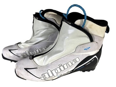 Alpina T5 Plus Touring Nordic Cross Country Ski Boots Size EU39 US7 NNN 3163