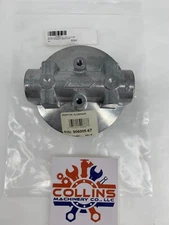 Great Plains Ind. 906005-67 Alum Filter Adapter 51LPM 1.5-16 UNF 1" NPT 30-40GPM