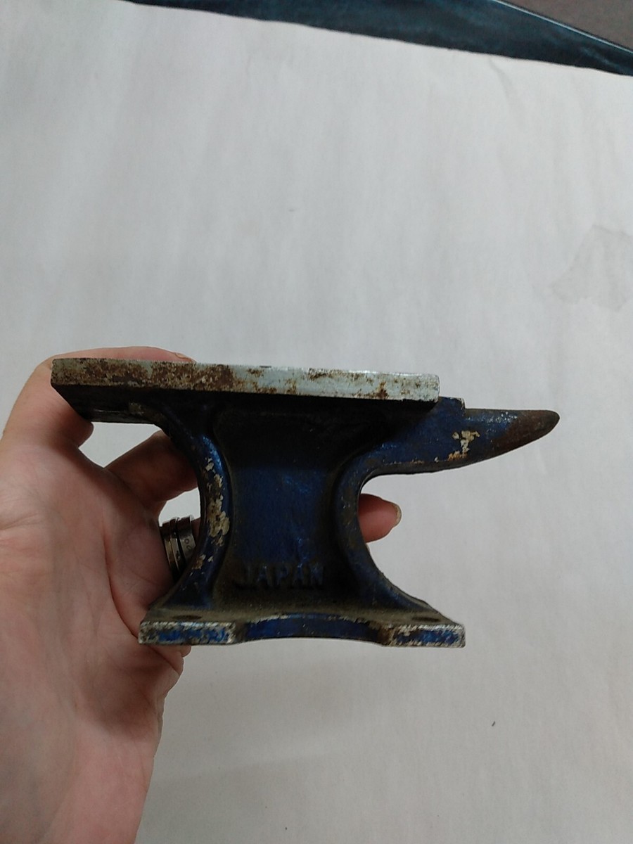 Vintage Miniature Anvil Japan | eBay