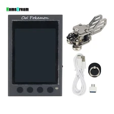 HamGeek Stainless Steel CW Morse Key with Magnetic Base + Mini CW Trainer #US