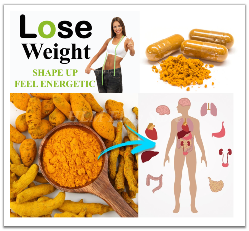 Turmeric Capsules 720mg Curcumin Tumeric Weight Loss All Natural 100