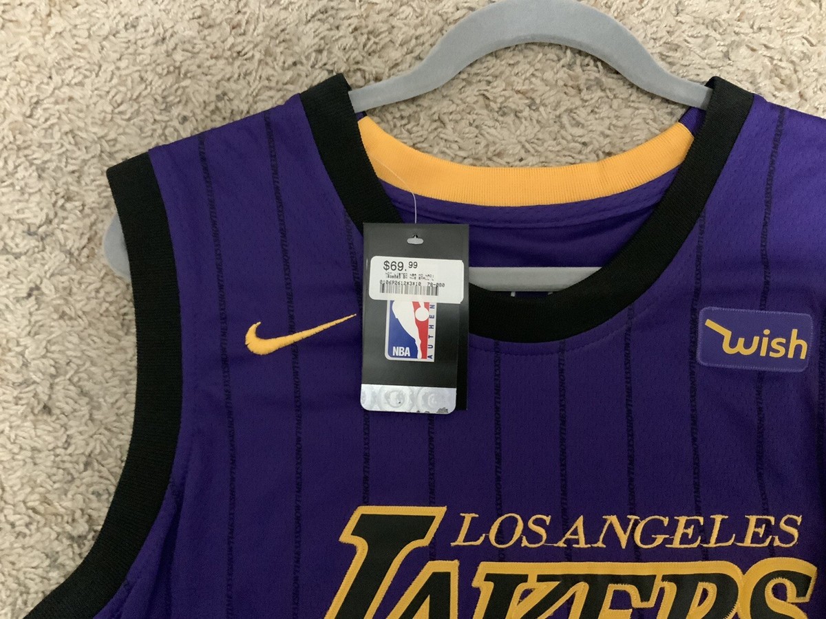 Los Angeles Lakers #23 LeBron James Nike Wish Jersey Men's Sz: 50