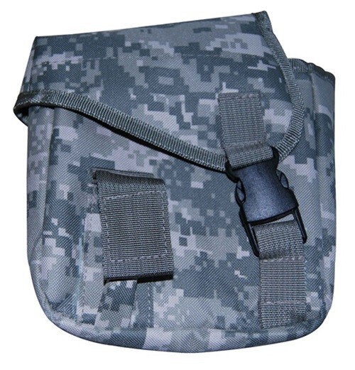 ACU Digital Camo Tactical MOLLE 2 QT Canteen Cover Utility Pouch Add On Gear