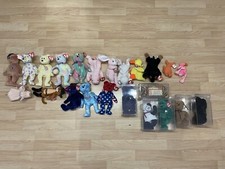 Ty Signature Beanie Babies Lot Of 23 All With Tags  Many with tag errors
