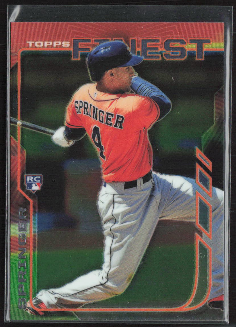 2014 Topps Finest #39 George Springer RC