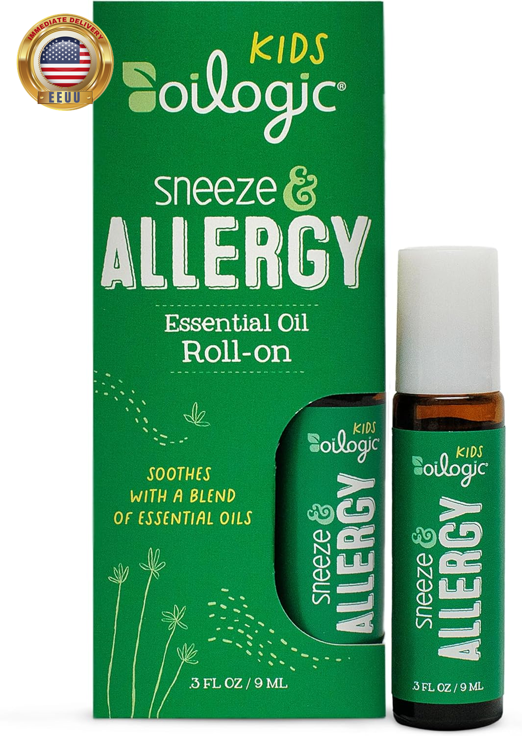 Gentle Roll-On Essential Oils for Kids to Soothe and Support Naturally