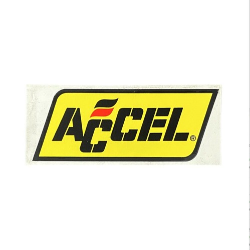 Accel Decal Sticker Performance Parts Holley Ignition Distributors Injectors #1