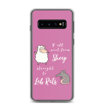 From Sheep to Lab Rats! - Samsung Galaxy Phone Case! - Lab Rat Vaccine Humor | eBay From Sheep to Lab Rats! - Samsung Galaxy Phone Case! - Lab Rat Vaccine Humor | eBay