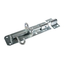 Timco 4" Brenton Zinc Padbolt – Gate & Door Bolt for Flush Fitting Security