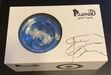 Blue & Chrome Tie Die MAGIC YO-YO Limited Edition P.LOTOR V1 Version 1 Rare