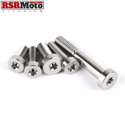 RSR MOTO M8 M10 Titanium Low Profile Torx Bolts Screws Fit Various KTM Motorcycles