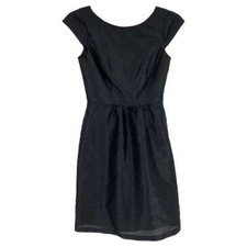 ALFRED SUNG Black Flare Midi Dress 