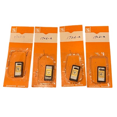 1702A Scientific Devices Semiconductor 1702 256x8bit Ceramic Gold Pins 24 pin