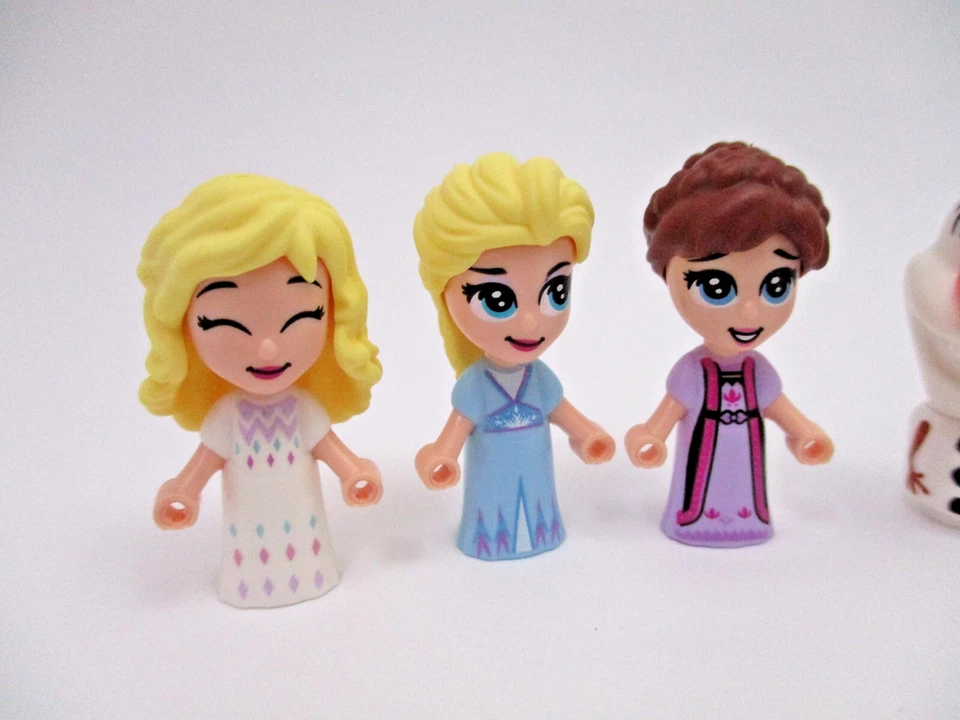 Disney Frozen 43189 LEGO Micro Doll Figures ONLY Elsa Anna Olaf Earth Giant Nokk - Image 2 of 4