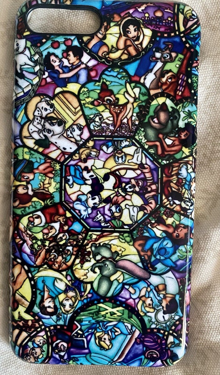 Disney Stained Glass Window Phone Case Plastic Phone iPhone Protector 6.25" Disney Stained Glass Window Phone Case Plastic Phone iPhone Protector 6.25"