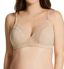 NATORI BRA 34 DD #760154 BLISS PERFECTION WIRELESS MATERNITY BRA CAFE $66