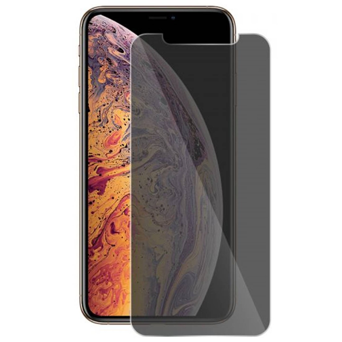 NEW'C 2 Stuks Screenprotector Voor IPhone XS Max En IPhone 11 Pro Max - 6.5 Inch - 0.33 Mm Gehard Glas - 9H Krasbestendig - Ultrasoon Transparant - Luchtbelvrije Installatie