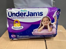 Pampers UnderJams Bedtime Kids Underwear S/M, 14ct