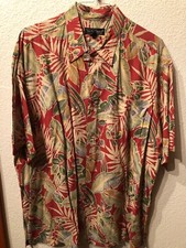 Tori Richard Men’s Hawaiian Shirt Size XL Made In Usa
