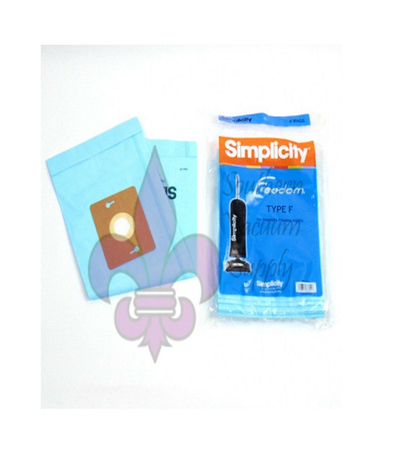 2 PKS Genuine Simplicity Freedom Type F Vacuum Cleaner Bags 12 Total
