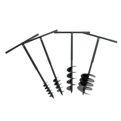 ESTEXO Erdbohrer Handbohrer Handerdbohrer Erdlochbohrer Pflanzbohrer Pfahlbohrer Loch