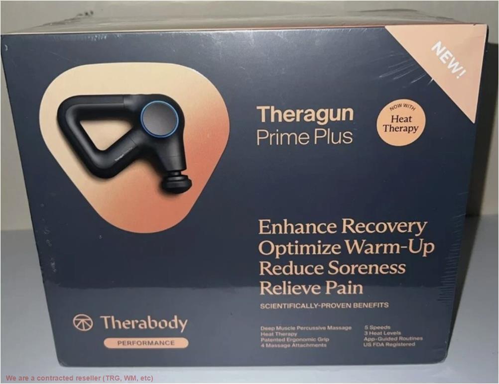 Pistola de masaje térmica de cuerpo completo Therabody Theragun Prime Plus