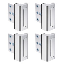 4 Set Home Security Door Lock Door Reinforcement Lock Withstand 800lbs
