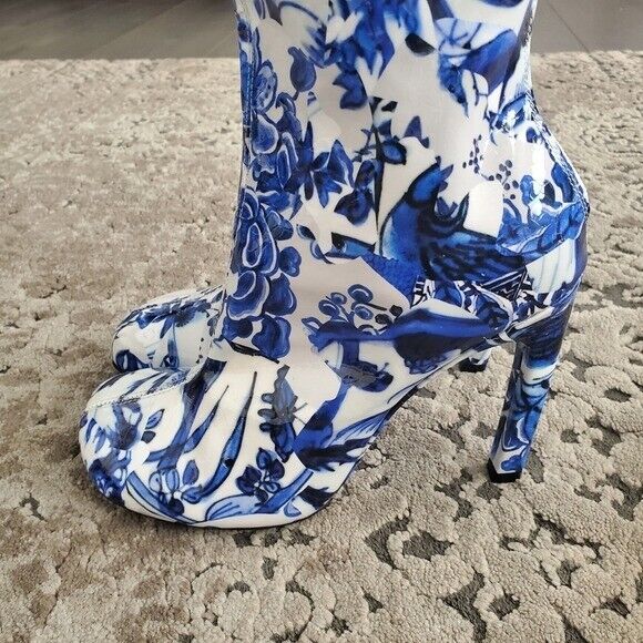 Dries Van Noten Delfts Blauw Floral Boot Size 36 | eBay Dries Van Noten Delfts Blauw Floral Boot Size 36 | eBay