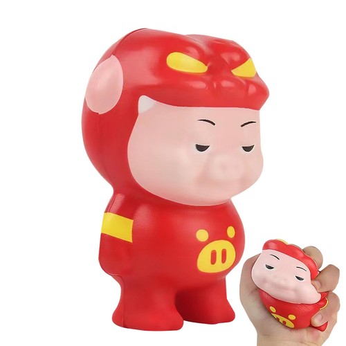 Pig Stress Relief Toy | Stress Reliever Party Supplies Favors Squeeze Doll Toys - Picture 2 of 12