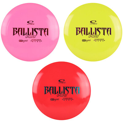 Latitude 64 Disc Golf BioGold Ballista Pro Distance Driver 14/4/0/3 Choose Exact