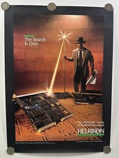Rare Raiders Of The Lost Ark-Type Poster For Heurikon Computer Processors 1986