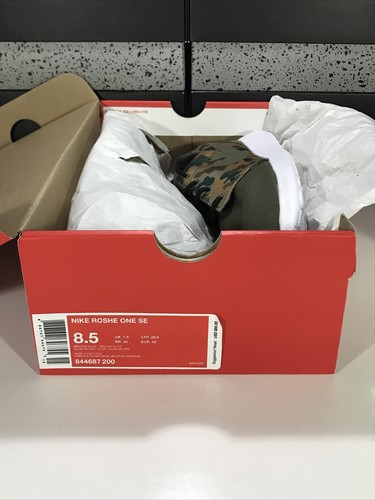 Nuevo Nike Roshe One SE “Medium Olive” 844687-200 Para hombres Talla 8-12 Camuflaje RARO - Imagen 6 de 6