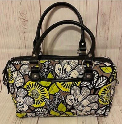 NWOT Vera Bradley Citron Satchel Purse Bag RETIRED Mini Loft Duffel Satchel 2014