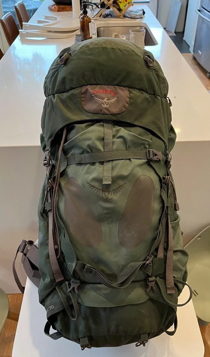 Osprey Argon 70L Backpack - Kelp Green - Size Large