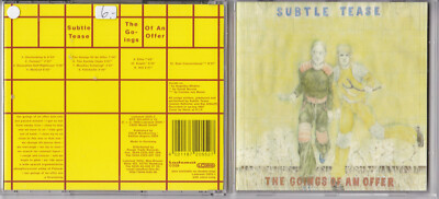 Subtle Tease -The Goings Of An Offer- CD Ladomat 2000