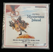 Jules Verne  s Mysterious Island laserdisc Like New in Vinyl Sleeve Rare