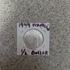 1949 P 90% Silver Franklin Half Dollar  circulated